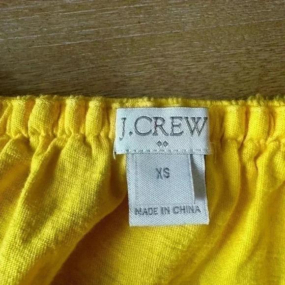 Yellow JCrew tank - Picture 6 of 7